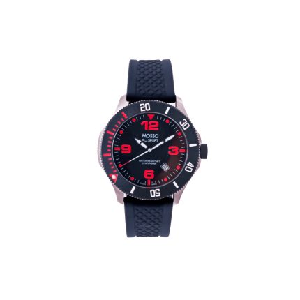 Reloj Negro Deportivo de Acero Inoxidable para Hombre - Sport | Mosso