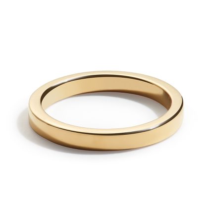 Plain yellow gold wedding rings - Gioielli | Mosso