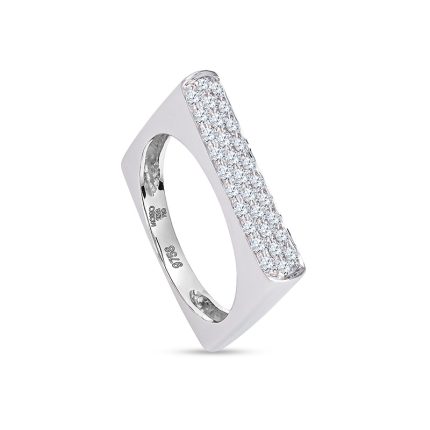 Anillo Mosso Quadrato