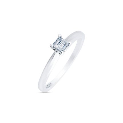 Platinum Engagement Ring - Solitaire 12 | Mosso