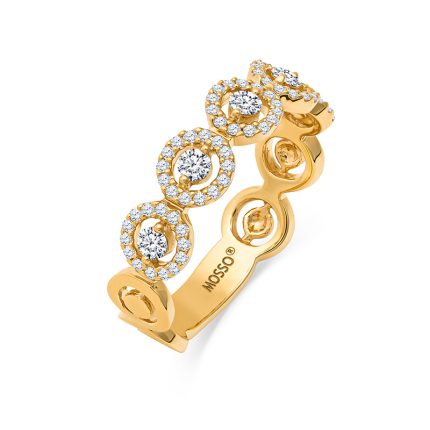 Anillo Mosso Amore Dorato