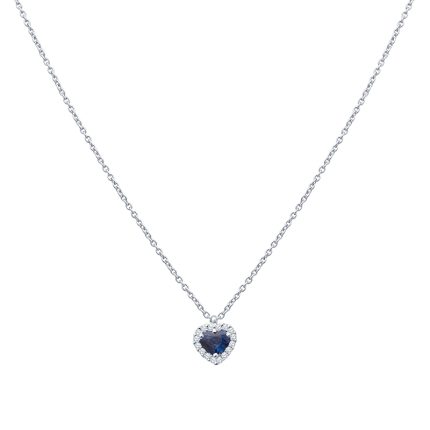 Mosso Cuore Blu Pendant