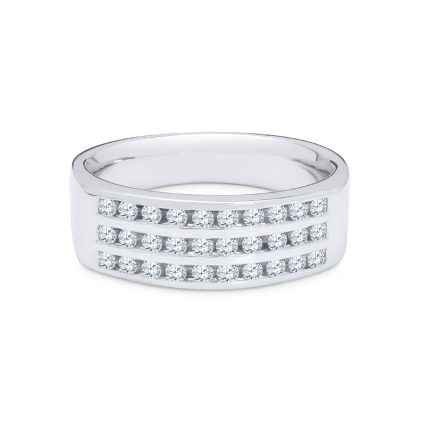 White Gold Diamond Ring - Bausi Sport | Mosso