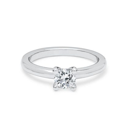 Women's Platinum Diamond Ring - Solitaire 18 | Mosso