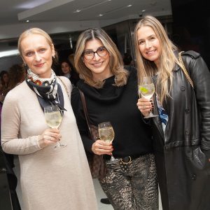 Dulijeta Rodin, Ines Vela Williams y Victoria Hagemann en la charla de historia de las perlas en joyería mosso luis pasteur