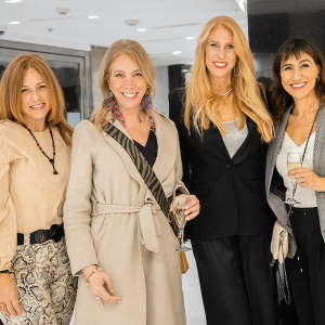 Ma. Concepción Palacios, Giselle Copetta, Claudia Larraguibel de Mosso, Patricia Díaz