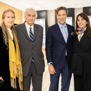 Therese Matthews, Agustín Edwards, Ernesto Mosso, María Bensadon