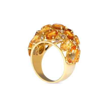 Women's Etruscan Ring - Cespuglio Mosso