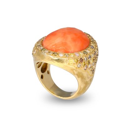 Anillo Etruscan de Mujer - Fuoco Vivo Mosso