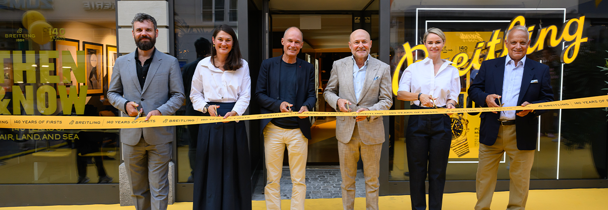 Breitling celebra su 140 aniversario abriendo un museo pop-up | Mosso