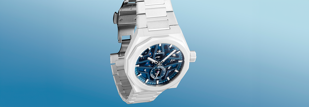Zenith presenta el Defy Slyline Skeleton de cerámica blanca | Mosso
